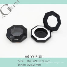 Good-Looking One Grid Octagon Eye Shadow Case With Window AG-YY-F-13, AGPM Cosmetic Packaging, Custom colors/Logo